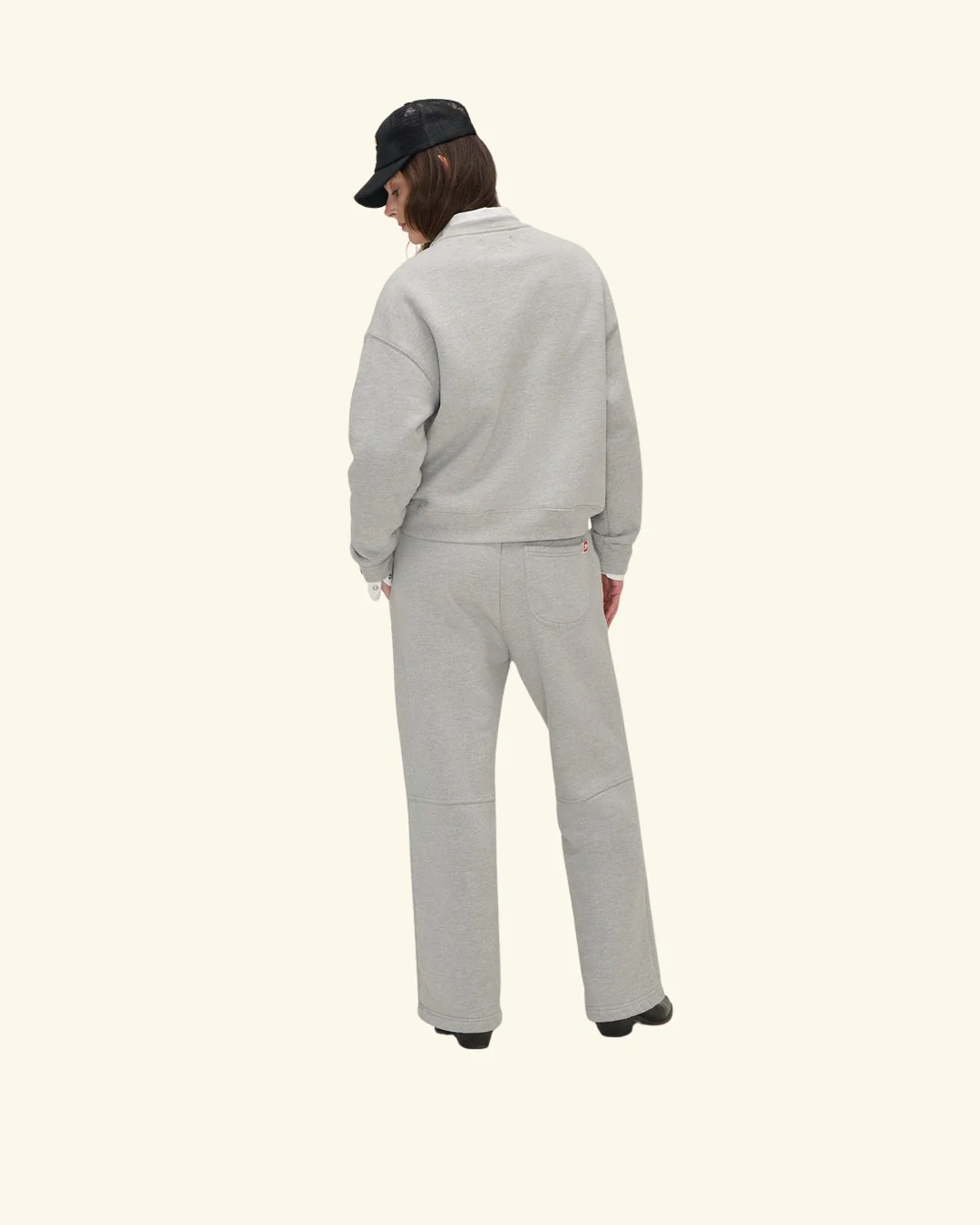 American Classic Sweatpants (Heather Grey) - Image 4