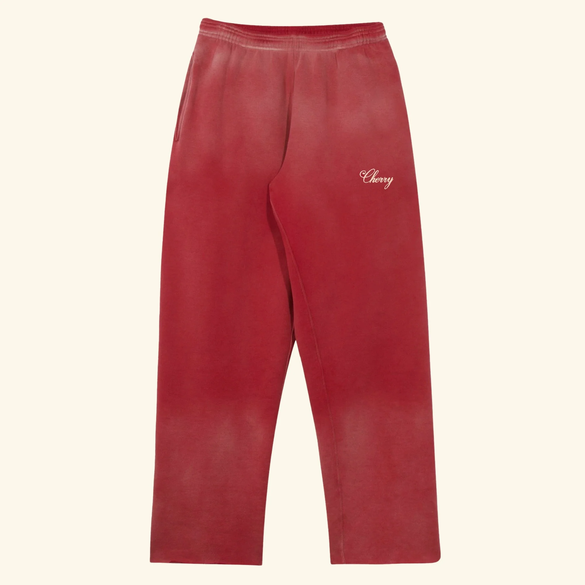 American Classic Raw Sweatpants (Cardinal)