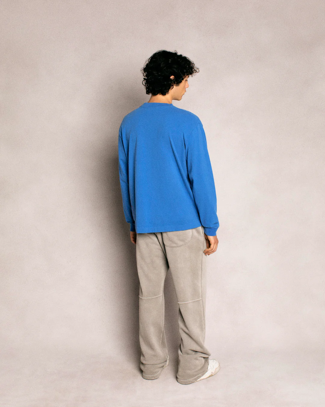 Basic L/S T-Shirt (Royal) - Image 4