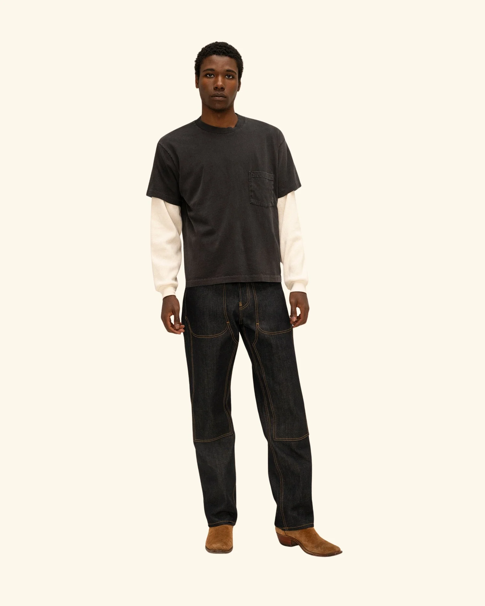 Truck Boxy Pocket Thermal L/S Tee - Image 5