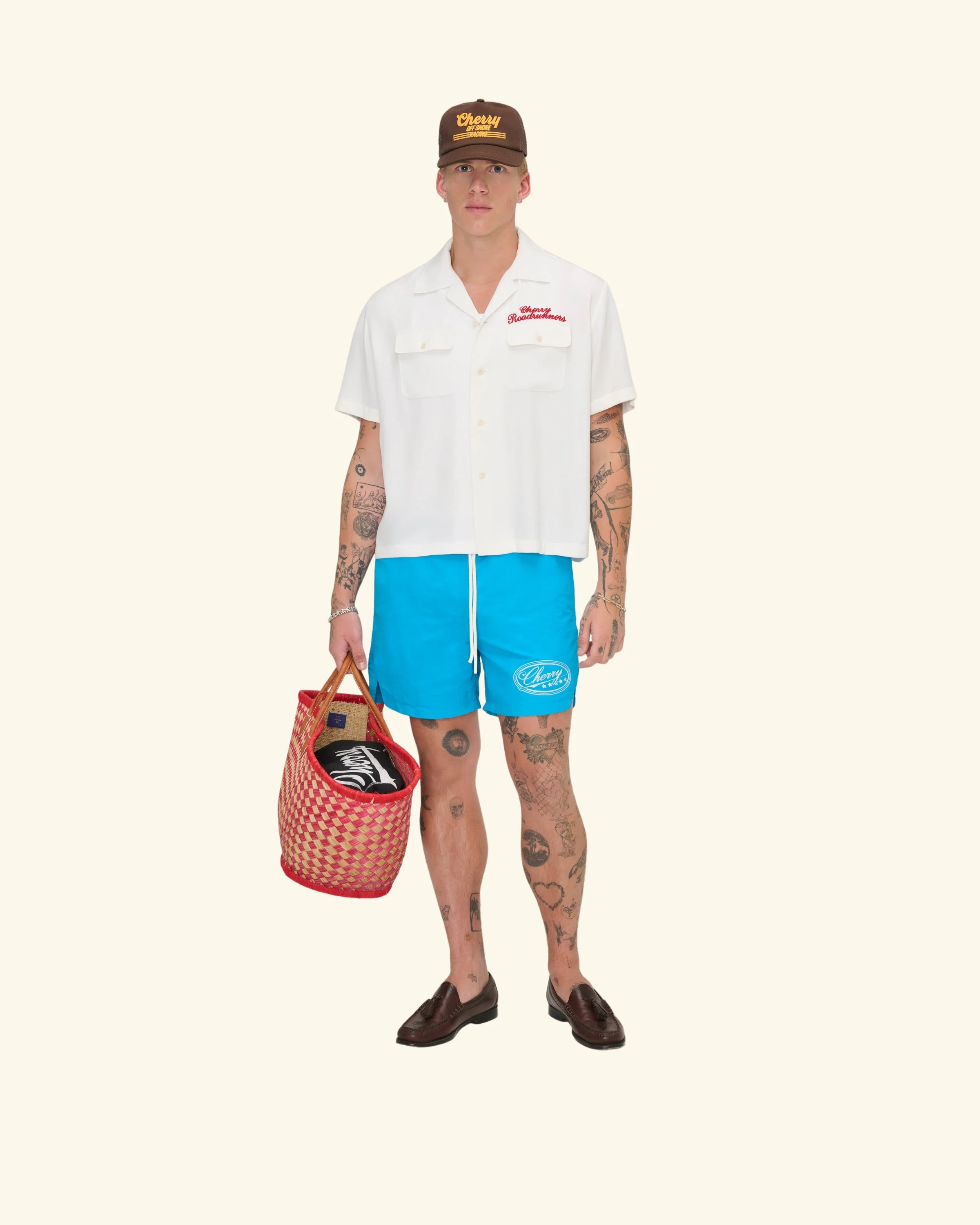 Five Star Swim Trunk (Aqua) - Image 3