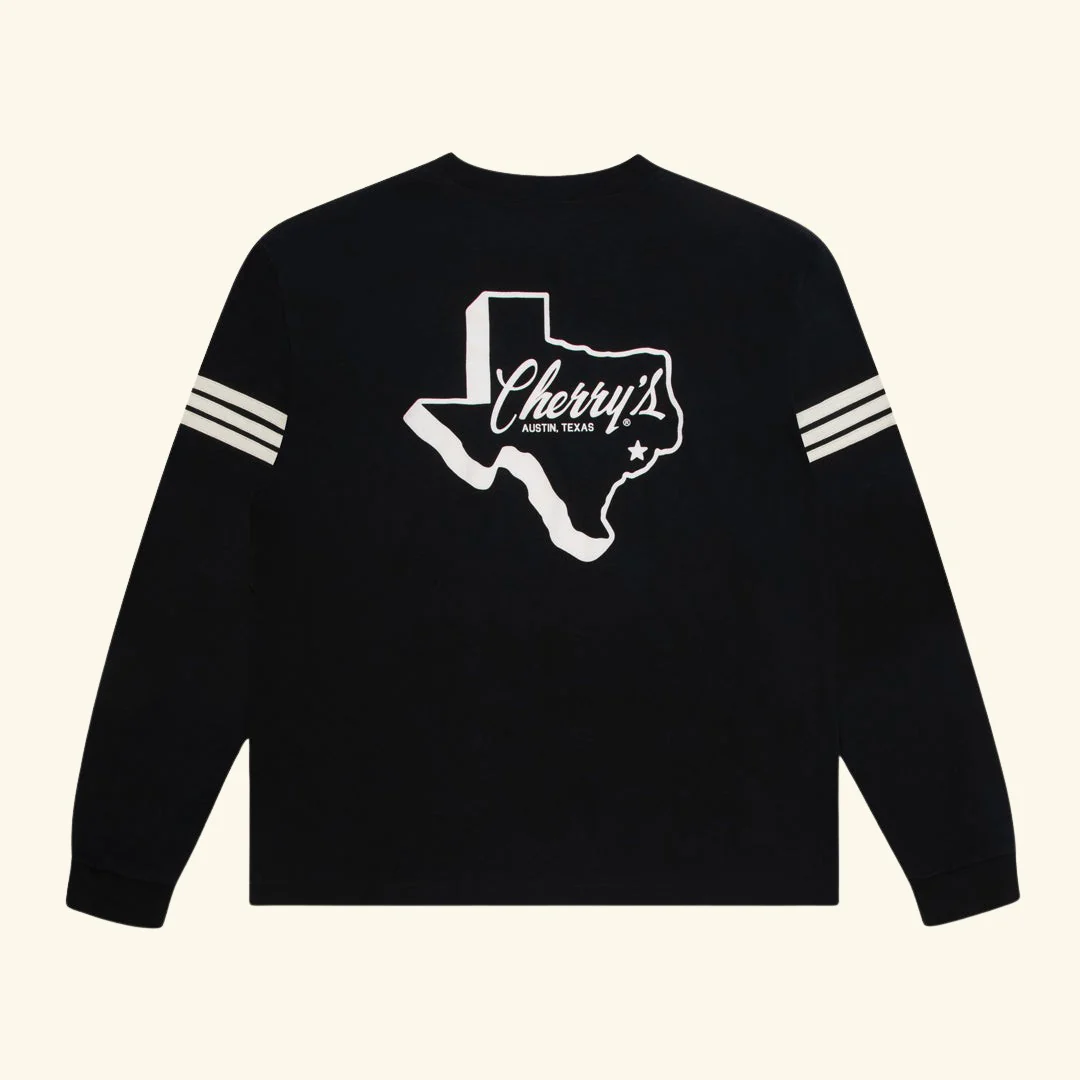 Austin Stripe Long Sleeve T-Shirt - Image 2