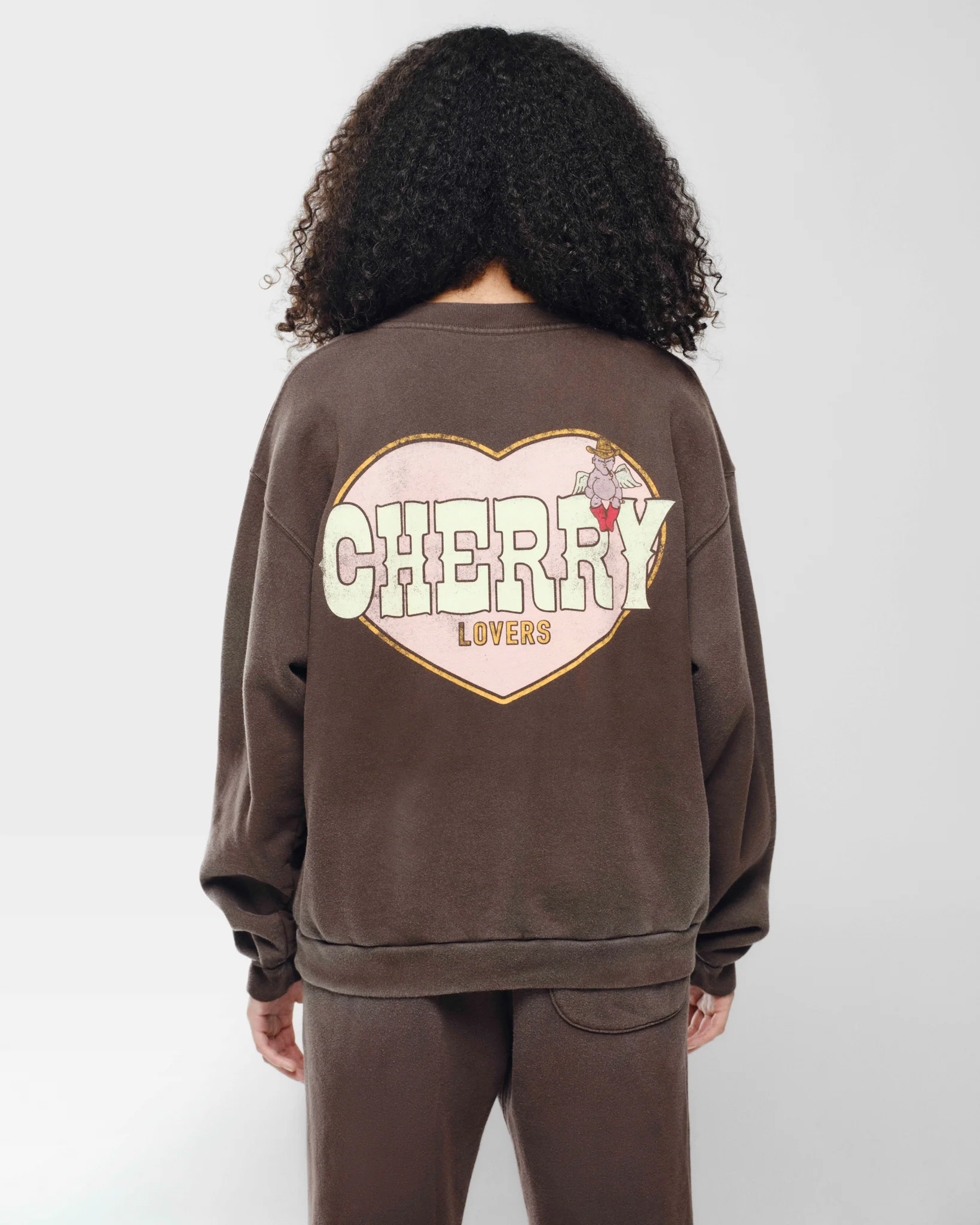 Lovers Crewneck (Espresso) - Image 6