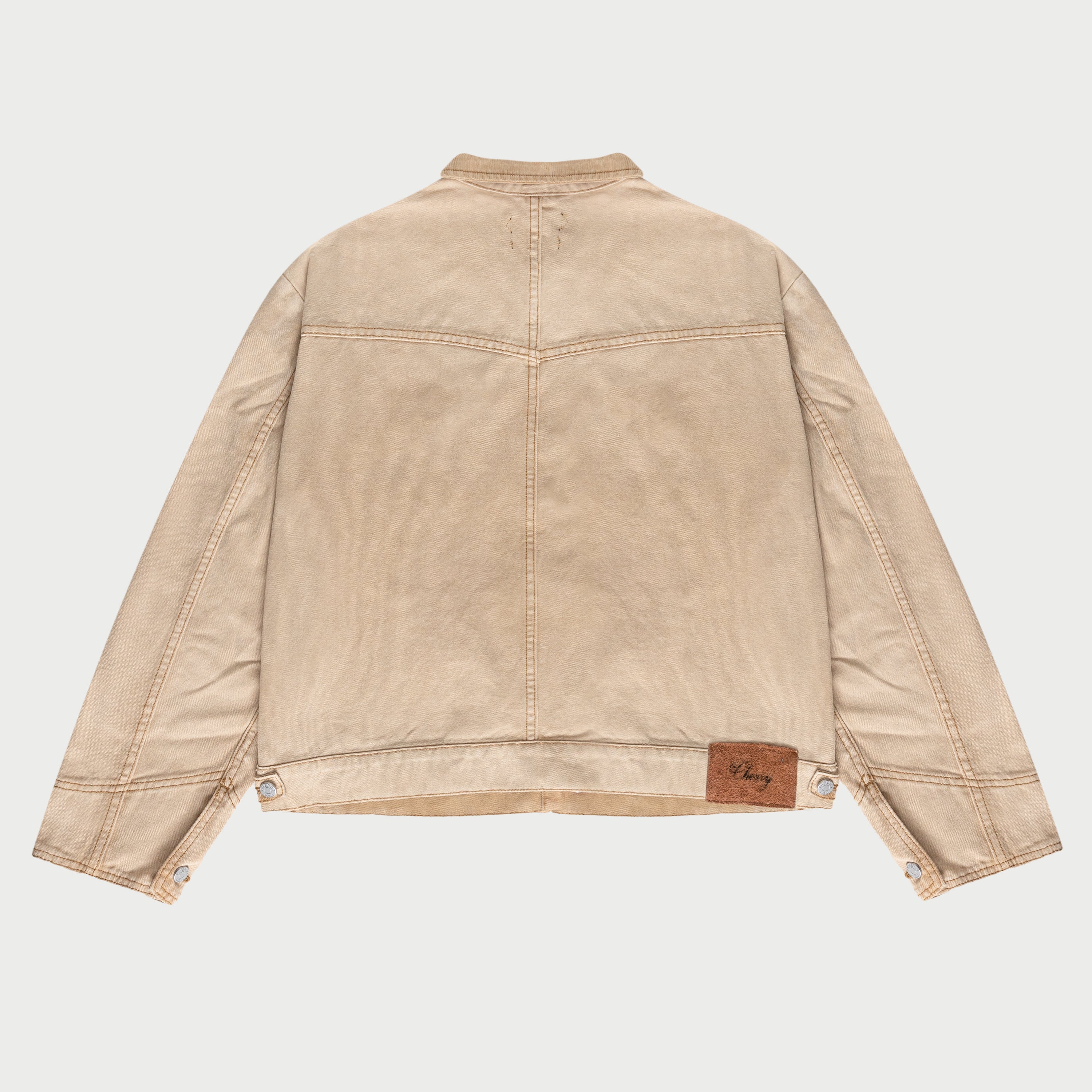 Canvas Mechanic Jacket (Sand) - Image 2