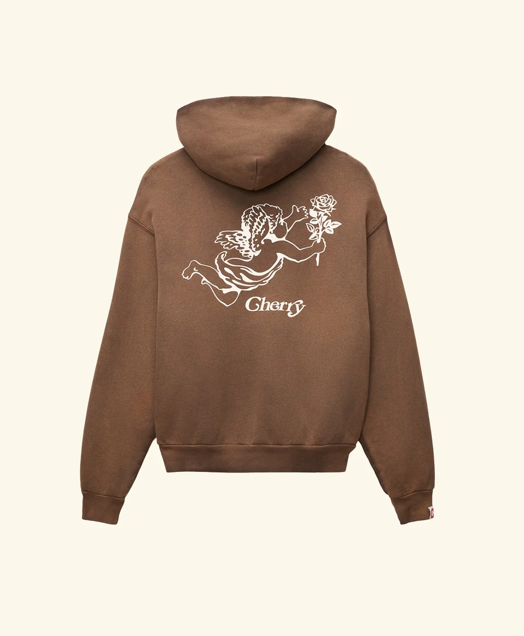 Cherry x GDC Angel Men's Hoodie (Brown) - Image 3