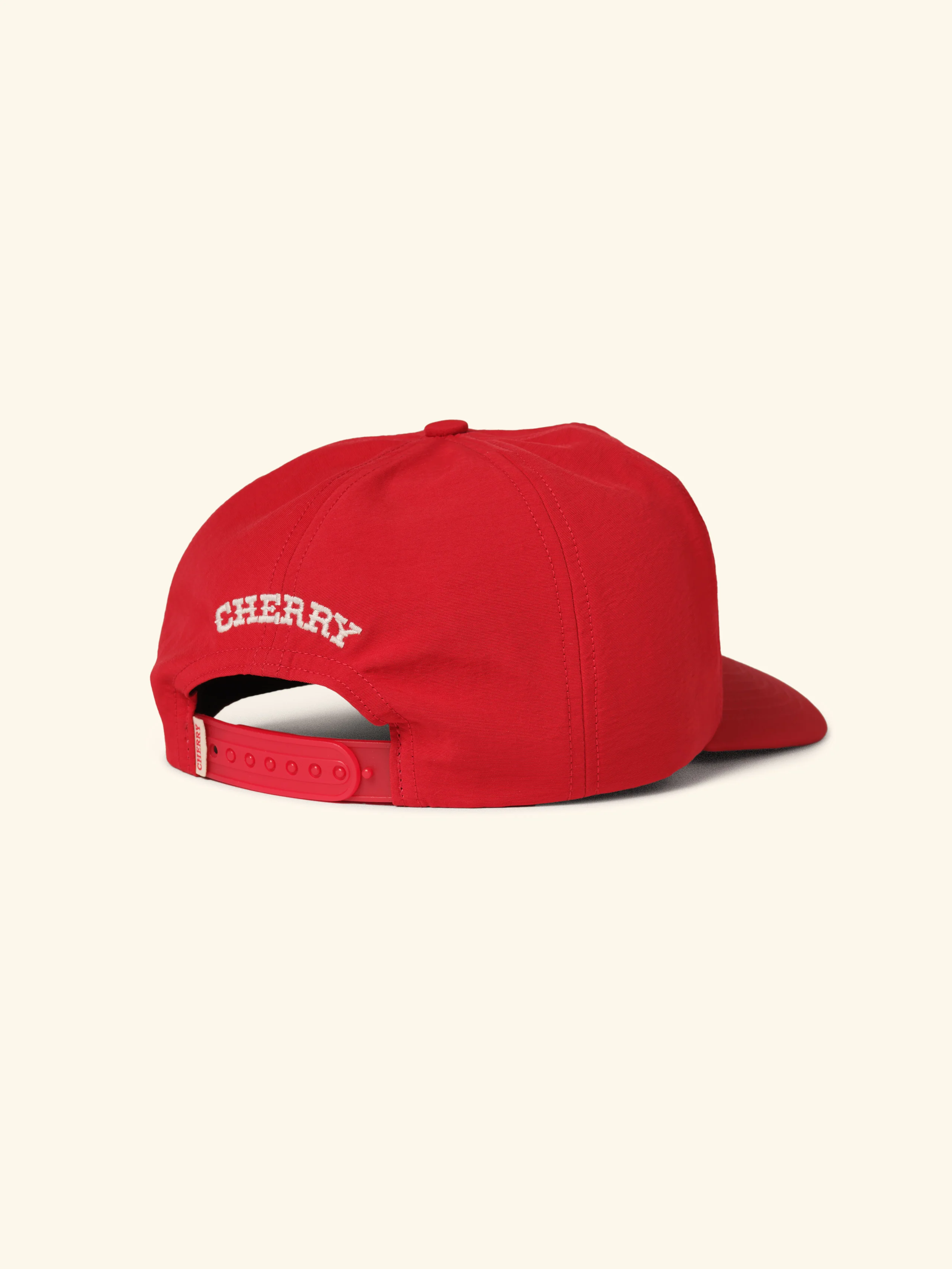 Cherry x Wrangler Nylon 5 Panel Hat (Red) - Image 6
