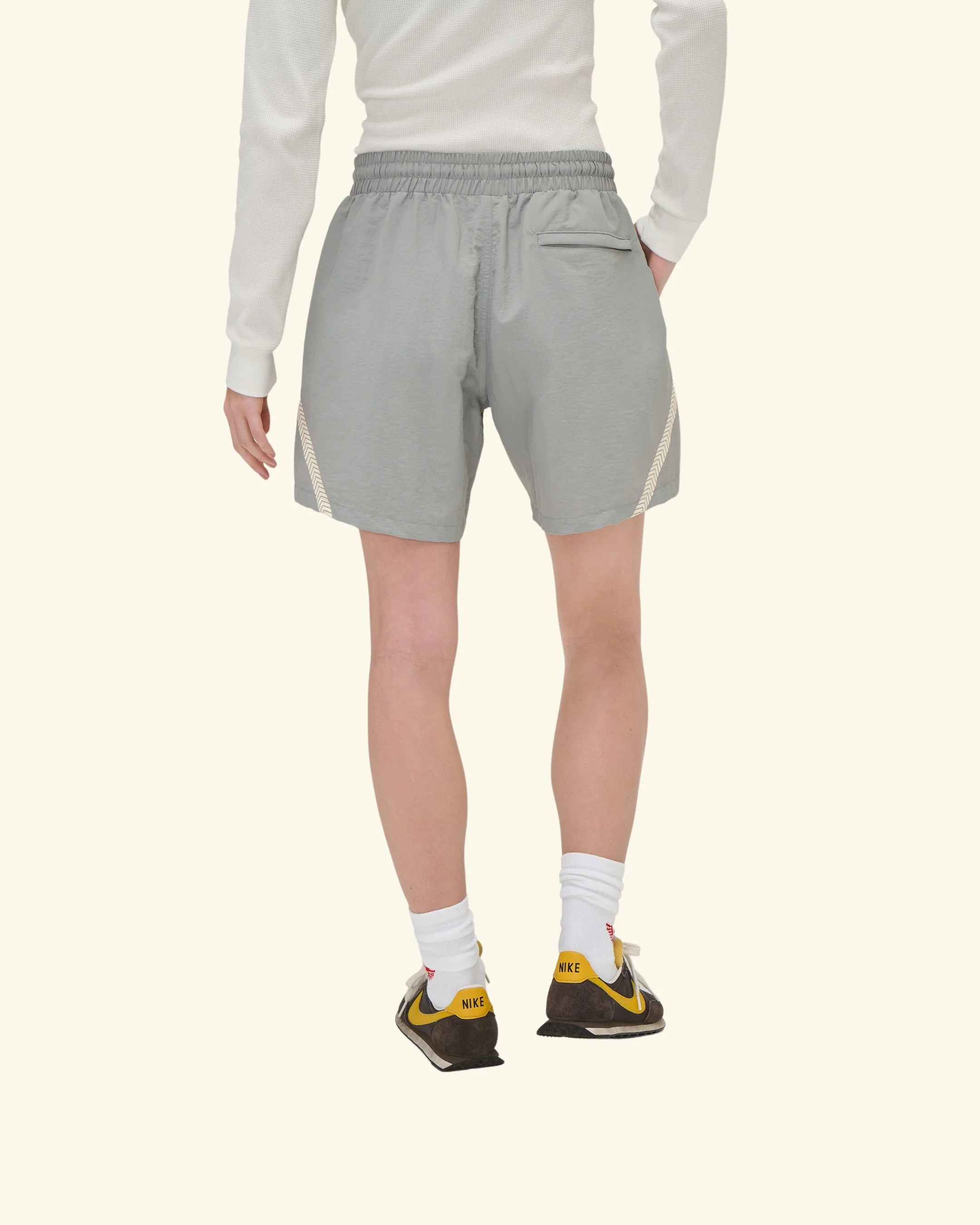 Nylon Running Short (Smoke) - Image 7
