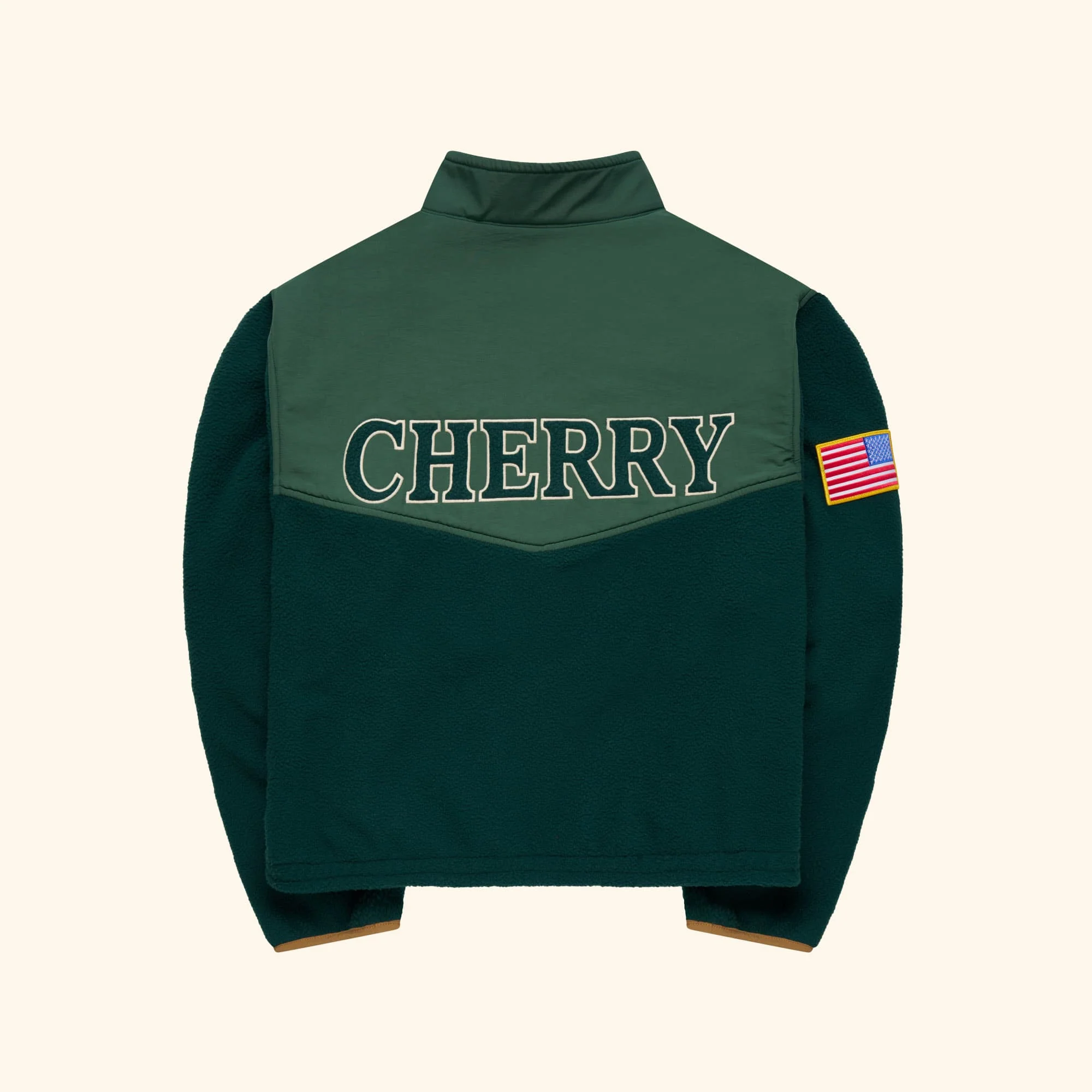Racing Zip Sherpa (Hunter Green) - Image 6