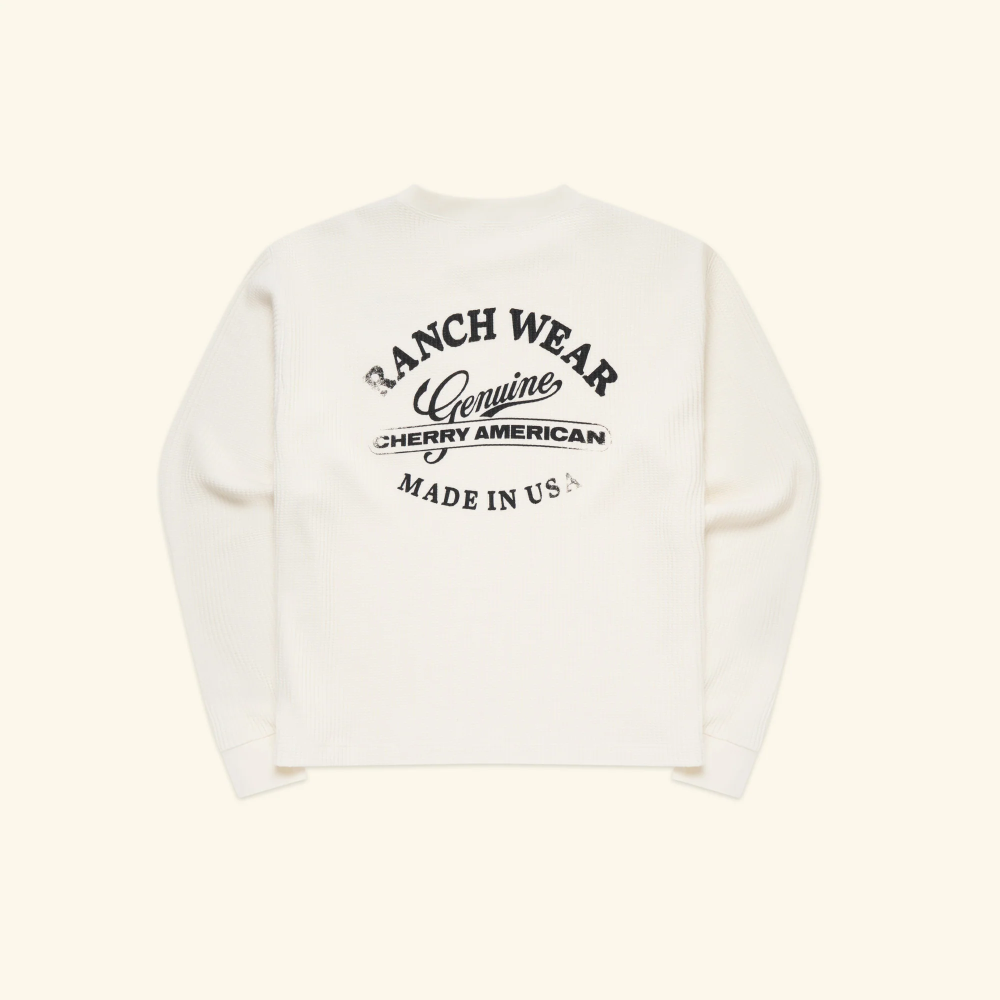 Ranch Wear Pocket Boxy Thermal (Natural) - Image 5