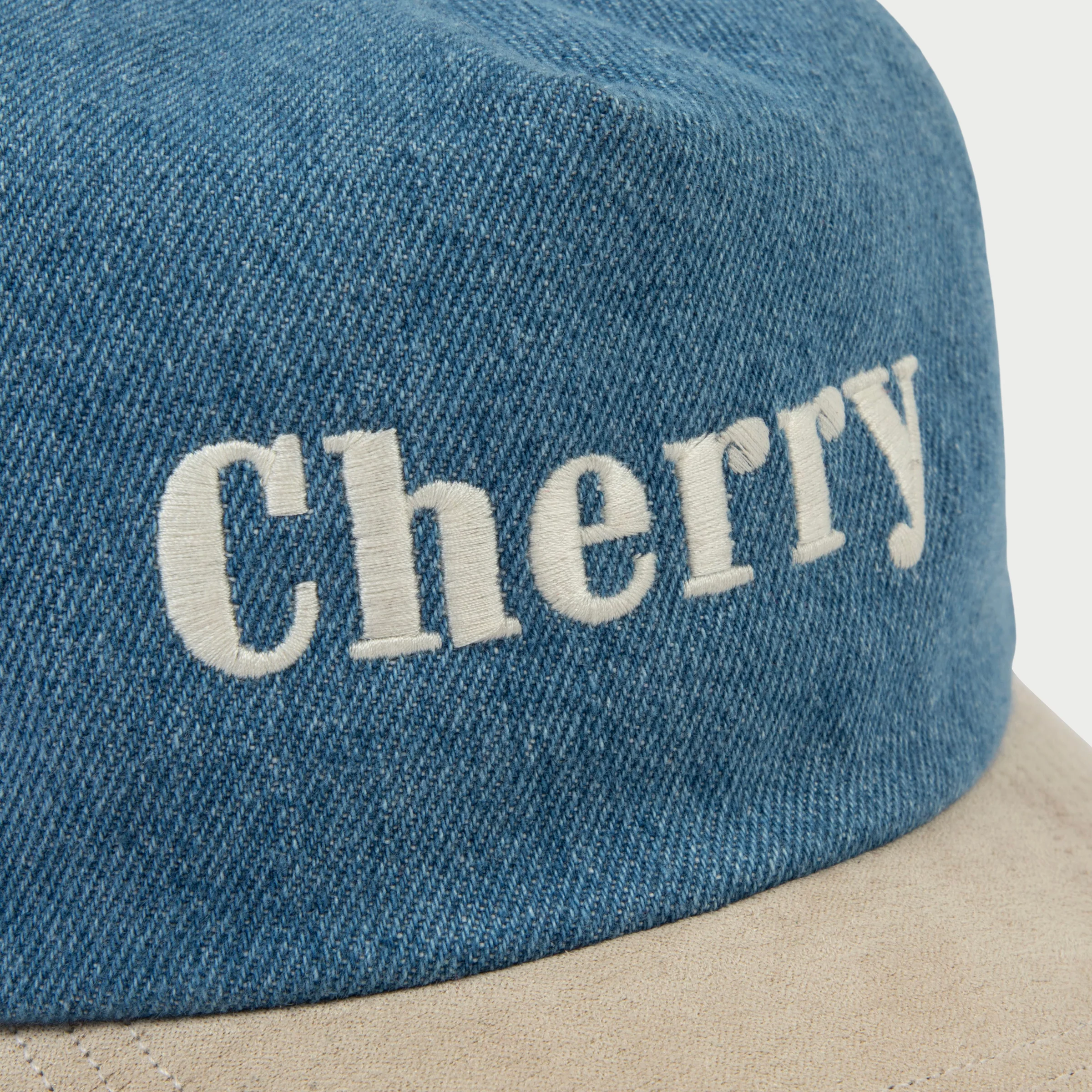 Two Tone Classic 5 Panel (Indigo/Beige) - Image 2
