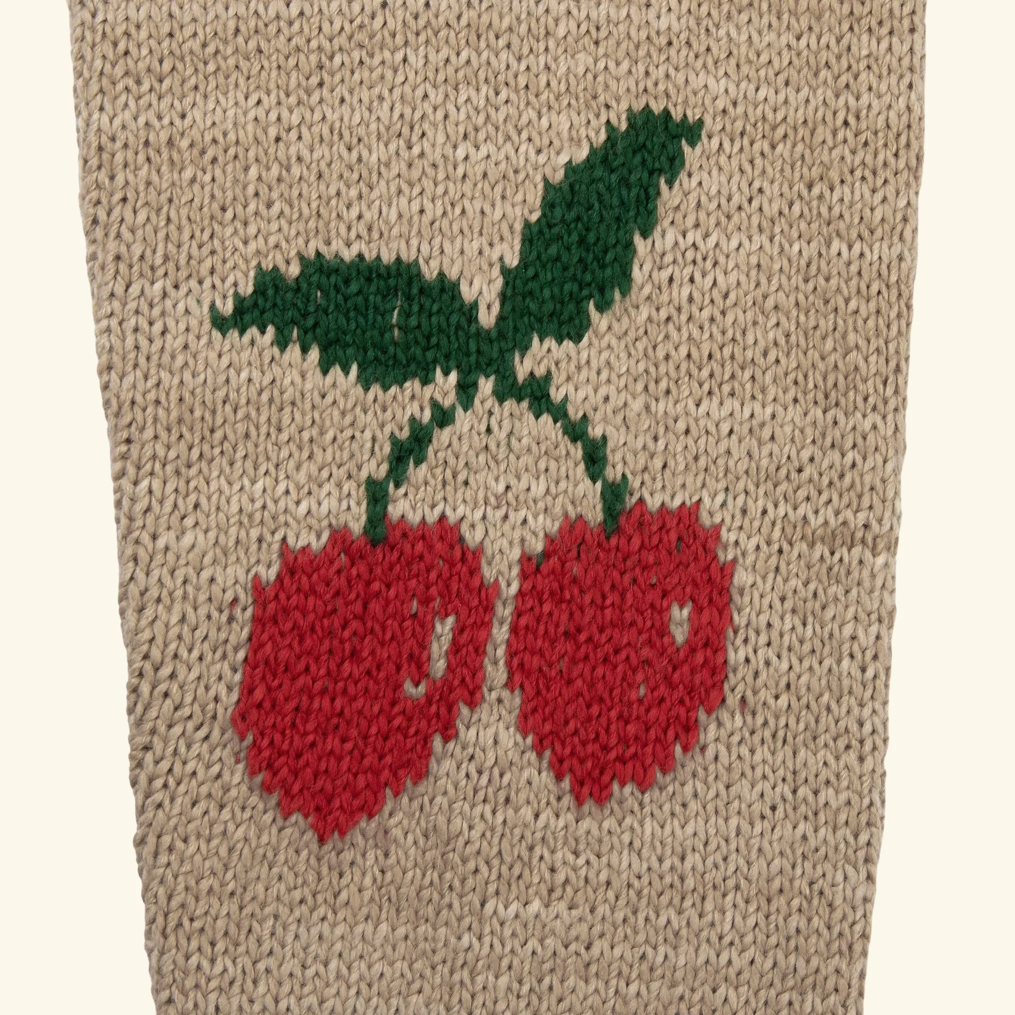 Cropped Stables Cardigan (Heather Oat) - Image 6