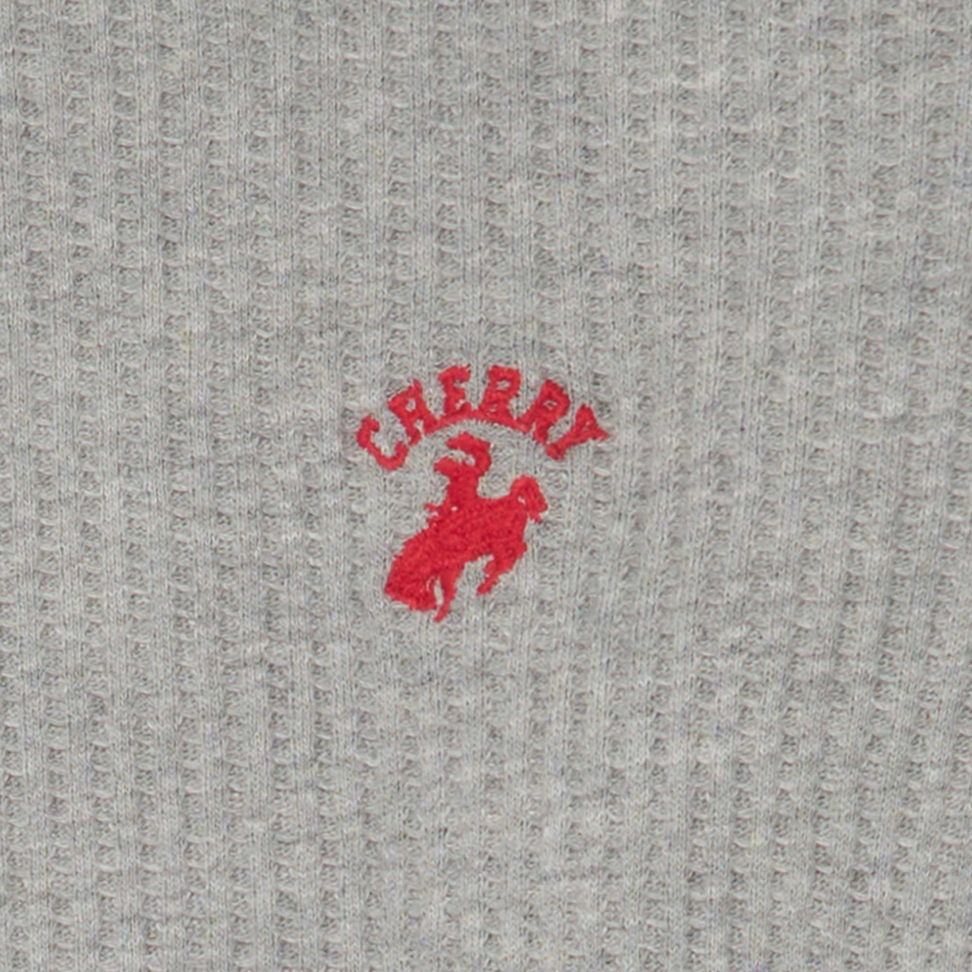 Women's Western Athletic Thermal Tee (Heather Grey) - Image 2